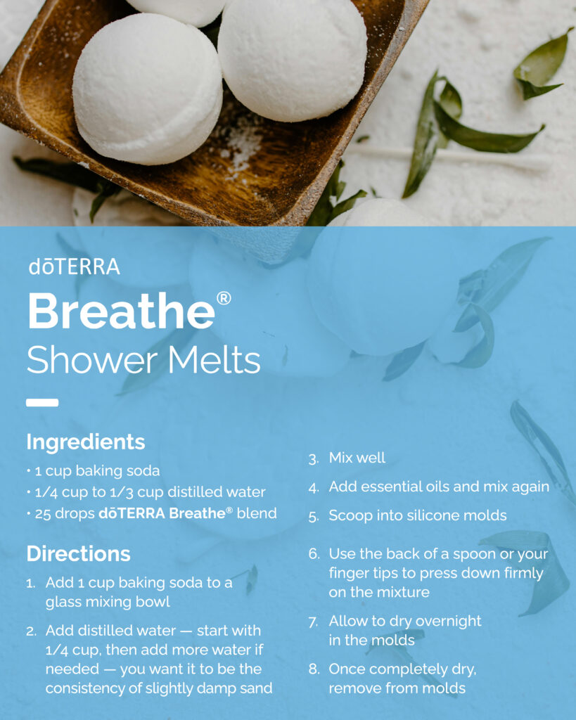 doTERRA Breathe Shower Melts: Easy DIY for Clear Breathing & Relaxation